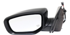 DART 16-16 MIRROR LH, Power, Manual Folding, Heated, Paintable, w/ Signal Light