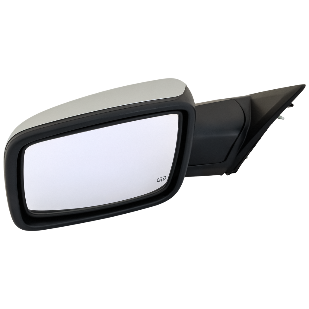 RAM 1500/2500 P/U 13-13 MIRROR LH, Non-Towing, Power, Manual Folding, Heated, Chrome, w/ Auto Dimming, Memory, Puddle Light, and Signal Light, Laramie/Laramie Longhorn Models