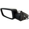 RAM 1500/2500 P/U 13-13 MIRROR LH, Non-Towing, Power, Manual Folding, Heated, Chrome, w/ Auto Dimming, Memory, Puddle Light, and Signal Light, Laramie/Laramie Longhorn Models