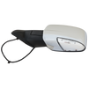 RAM 1500/2500 P/U 13-13 MIRROR LH, Non-Towing, Power, Manual Folding, Heated, Chrome, w/ Auto Dimming, Memory, Puddle Light, and Signal Light, Laramie/Laramie Longhorn Models