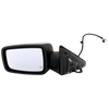 RAM 1500/2500 P/U 13-13 MIRROR LH, Non-Towing, Power, Manual Folding, Heated, Chrome, w/ Auto Dimming, Memory, Puddle Light, and Signal Light, Laramie/Laramie Longhorn Models