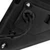 RAM 1500/2500 P/U 13-13 MIRROR LH, Non-Towing, Power, Manual Folding, Heated, Chrome, w/ Auto Dimming, Memory, Puddle Light, and Signal Light, Laramie/Laramie Longhorn Models
