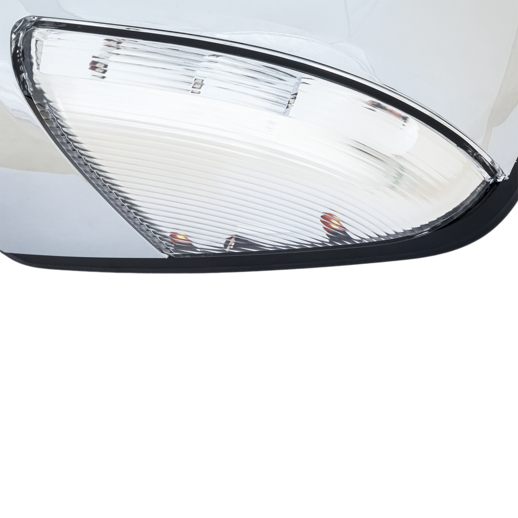 RAM 1500/2500 P/U 13-13 MIRROR LH, Non-Towing, Power, Manual Folding, Heated, Chrome, w/ Auto Dimming, Memory, Puddle Light, and Signal Light, Laramie/Laramie Longhorn Models