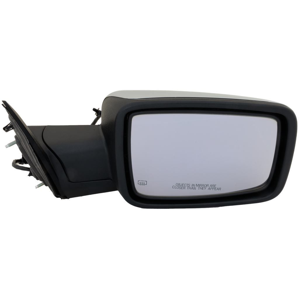 RAM 1500/2500 P/U 13-13 MIRROR RH, Non-Towing, Power, Manual Folding, Heated, Chrome, w/ Auto Dimming, Memory, Puddle Light, and Signal Light, Laramie/Laramie Longhorn Models