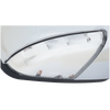 RAM 1500/2500 P/U 13-13 MIRROR RH, Non-Towing, Power, Manual Folding, Heated, Chrome, w/ Auto Dimming, Memory, Puddle Light, and Signal Light, Laramie/Laramie Longhorn Models