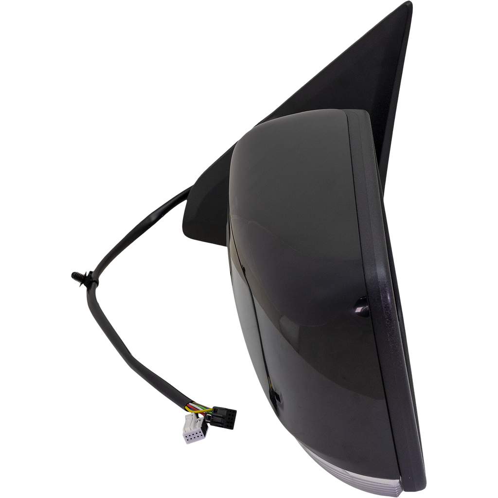 RAM 2500 P/U 18-18 MIRROR LH, Non-Towing, Power, Power Folding, Heated, Paintable, w/ Puddle and Signal Lights, w/o Auto Dimming, BSD, and Memory