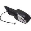 RAM 2500 P/U 18-18 MIRROR LH, Non-Towing, Power, Power Folding, Heated, Paintable, w/ Puddle and Signal Lights, w/o Auto Dimming, BSD, and Memory