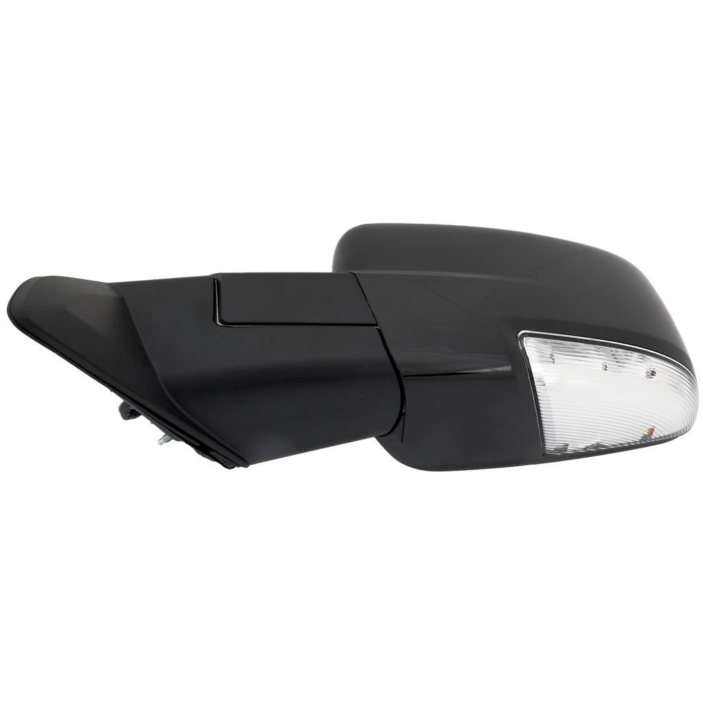 RAM 2500 P/U 17-18 MIRROR LH, Non-Towing, Power, Power Folding, Heated, Paintable, w/ Memory, Puddle Light, and Signal Light, w/o Auto Dimming and BSD, From 3-20-17