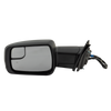 RAM 1500 P/U 19-22 MIRROR LH, Power, Power Folding, Heated, Paintable, w/ BSD, Memory, Puddle Light, Signal Light, and Temp Sensor, w/o Surround View Camera, Towing Package