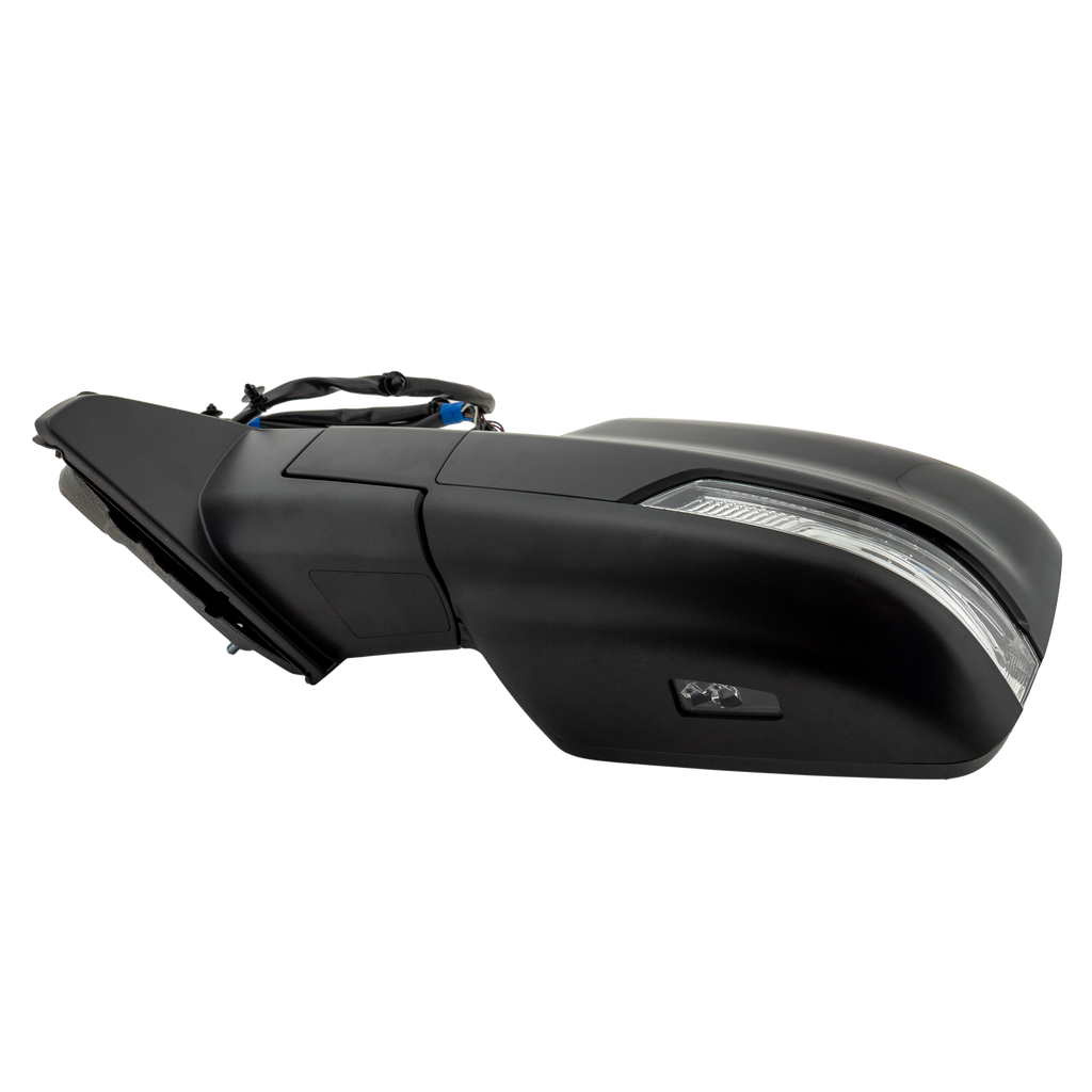 RAM 1500 P/U 19-22 MIRROR LH, Power, Power Folding, Heated, Paintable, w/ BSD, Memory, Puddle Light, Signal Light, and Temp Sensor, w/o Surround View Camera, Towing Package