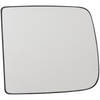 RAM 1500 19-22 MIRROR GLASS LH, Upper, Manual, Towing, Non-Heated, Black Trim, w/o Surround View Camera, Auto Dimming, Signal Light and BSD, All Cab Types
