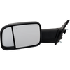 RAM 1500 P/U 19-21 TOWING MIRROR LH, Power, Manual Folding, Heated, Textured, w/ BSD, Puddle Light, Signal Light, and Temp Sensor, w/o Auto Dimming, Camera Hole, and Memory