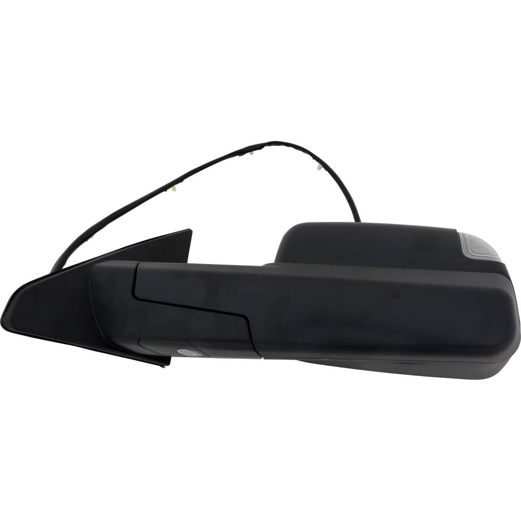 RAM 1500 P/U 19-21 TOWING MIRROR LH, Power, Manual Folding, Heated, Textured, w/ BSD, Puddle Light, Signal Light, and Temp Sensor, w/o Auto Dimming, Camera Hole, and Memory