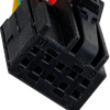 RAM 1500 P/U 19-21 TOWING MIRROR LH, Power, Manual Folding, Heated, Textured, w/ BSD, Puddle Light, Signal Light, and Temp Sensor, w/o Auto Dimming, Camera Hole, and Memory
