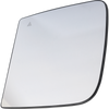 RAM 1500 19-22 MIRROR GLASS LH, Upper, Manual, Towing, Non-Heated, Black Trim, w/o Surround View Camera, Auto Dimming, Signal Light, w/ BSD, and Side Object Sensor, All Cab Types