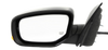 DART 13-15 MIRROR LH, Power, Manual Folding, Heated, Paintable, w/ Puddle and Signal Lights