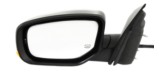 DART 13-15 MIRROR LH, Power, Manual Folding, Heated, Paintable, w/ Puddle and Signal Lights