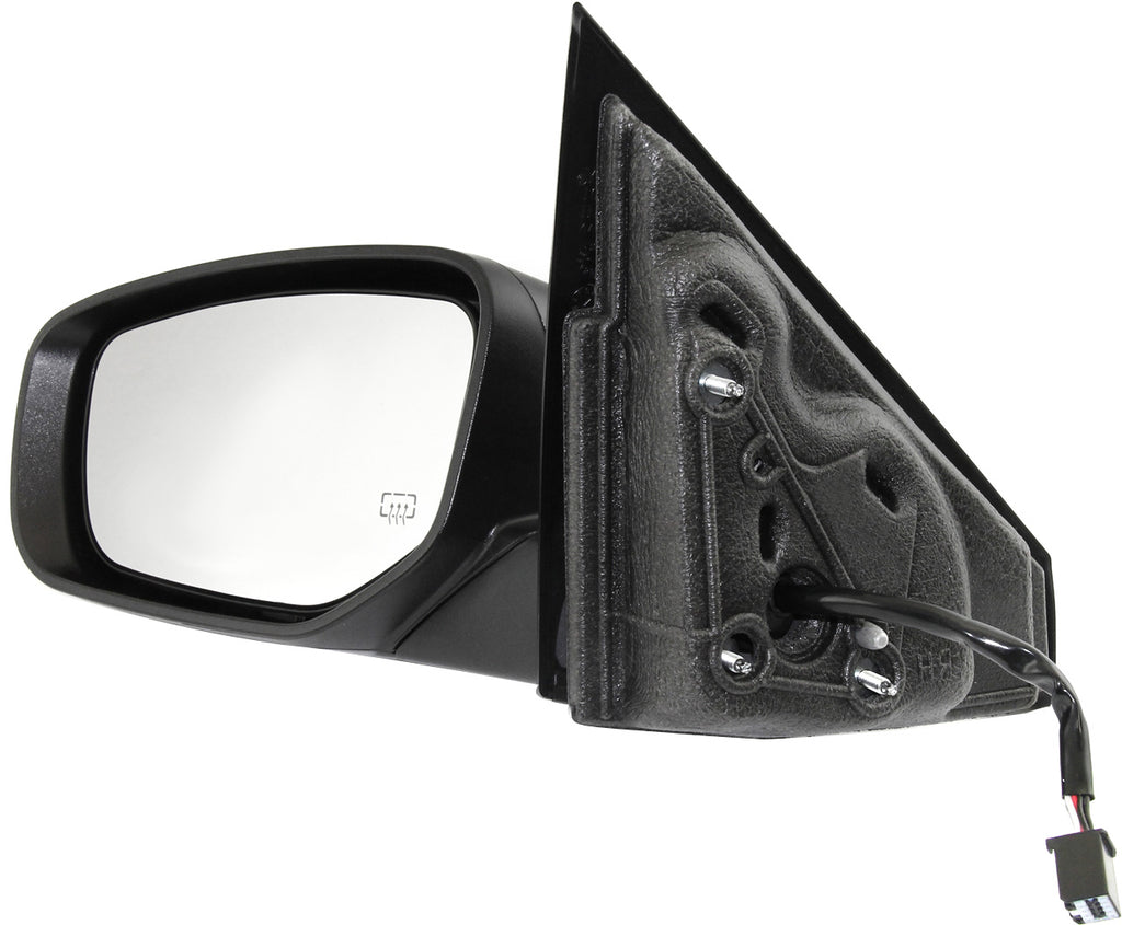 DART 13-15 MIRROR LH, Power, Manual Folding, Heated, Paintable, w/ Puddle and Signal Lights
