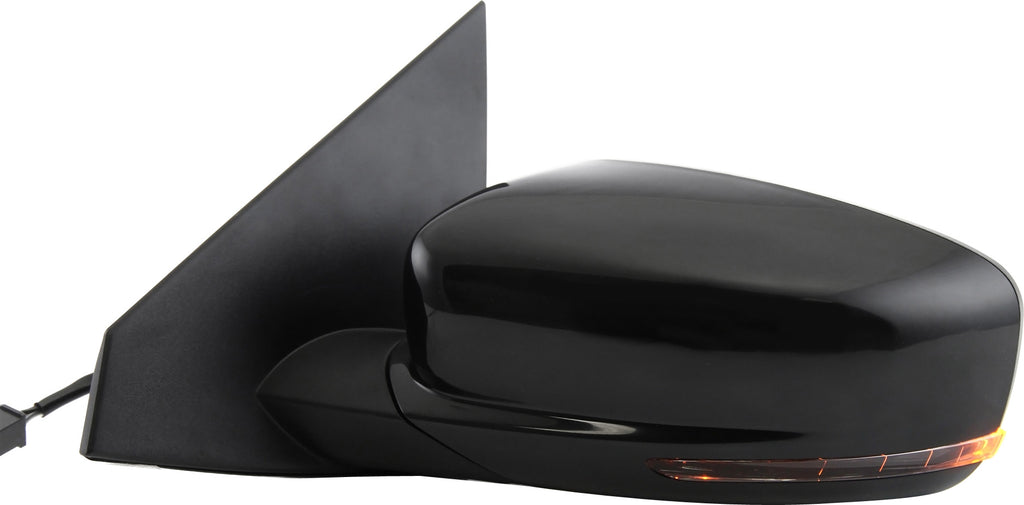 DART 13-15 MIRROR LH, Power, Manual Folding, Heated, Paintable, w/ Puddle and Signal Lights
