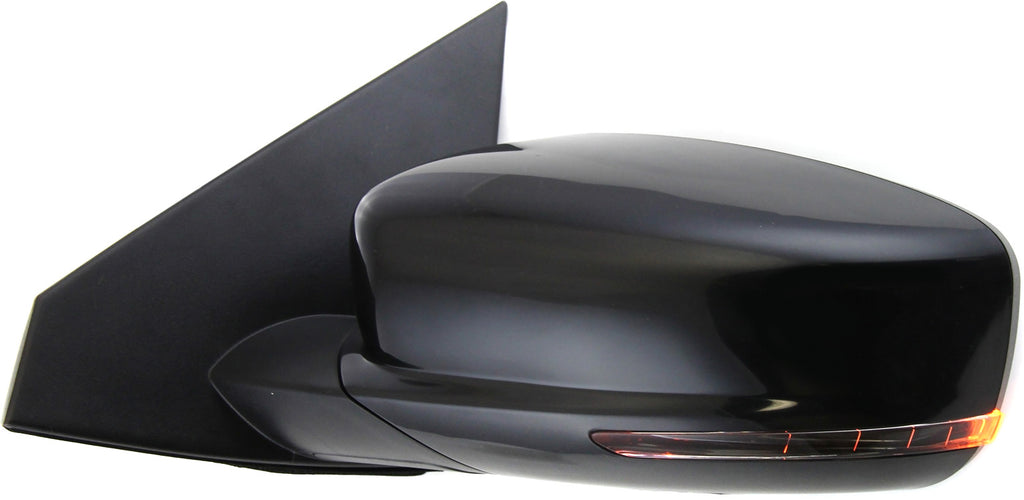 DART 13-15 MIRROR LH, Power, Manual Folding, Heated, Paintable, w/ Puddle and Signal Lights