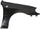LANOS 99-02 FRONT FENDER LH, Primed, w/o Side Molding
