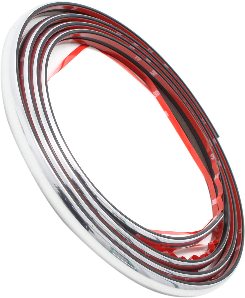 NEW YORKER 94-96 / L-HS 94-97 FRONT BUMPER MOLDING, Plastic, Chrome