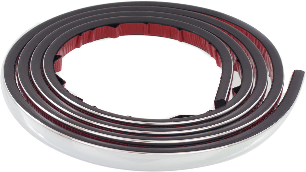 GRAND MARQUIS 92-94 REAR BUMPER MOLDING, Impact Strip, Plastic, Chrome
