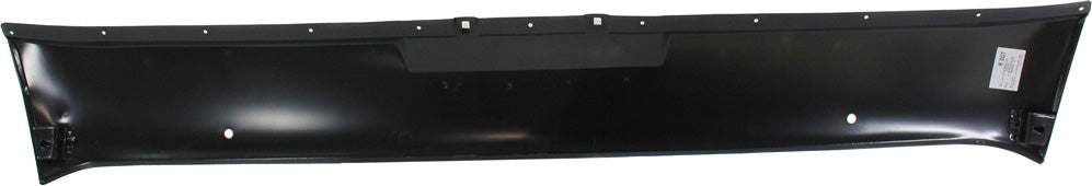 MUSTANG 64-66 REAR LOWER VALANCE, Panel Primed, w/o Exhaust Holes, w/o Light Holes