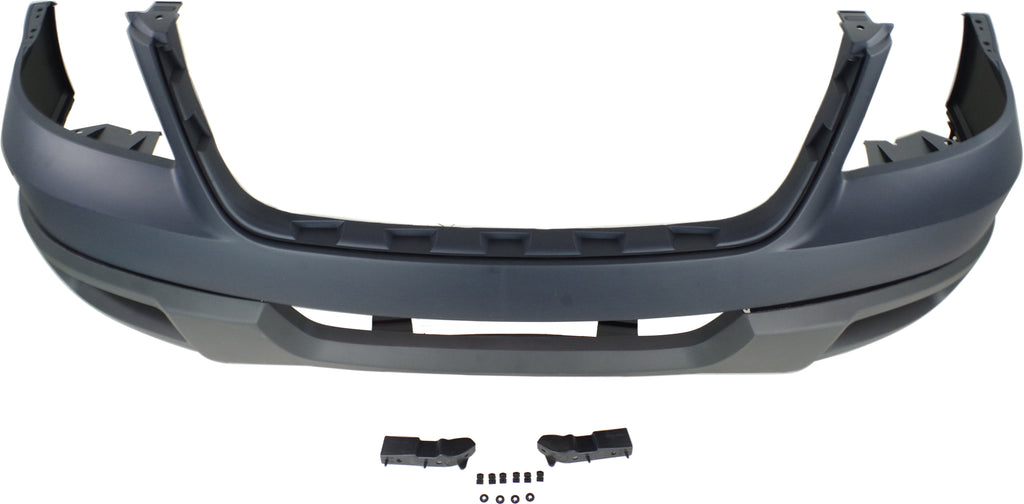 EXPEDITION 03-03 FRONT BUMPER COVER, Upper and Lower, Primed, Platinum, XLT Model, w/o Absorber