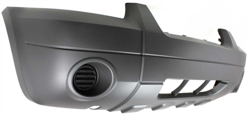 ESCAPE 05-07 FRONT BUMPER COVER, Textured, w/o Fog Light Holes, XLS Model(w/o fender flares)