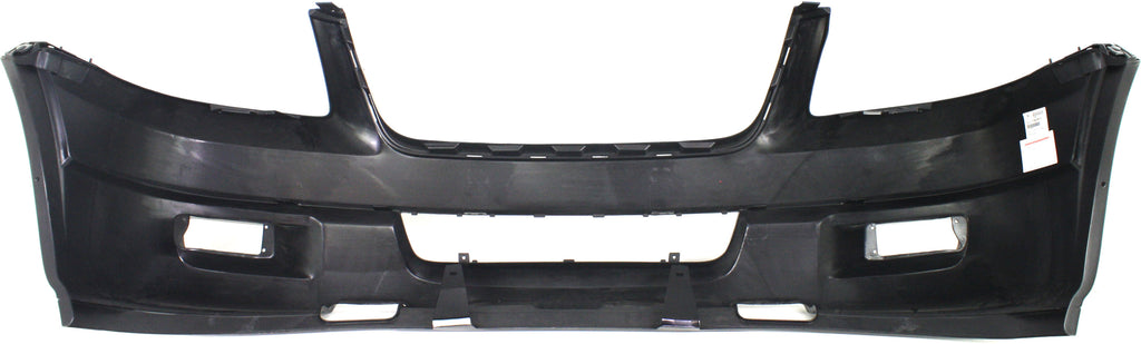 Front Bumper Cover Primed For 2003 Ford Expedition With Absorber Eddie Bauer Model Replacement F010371P