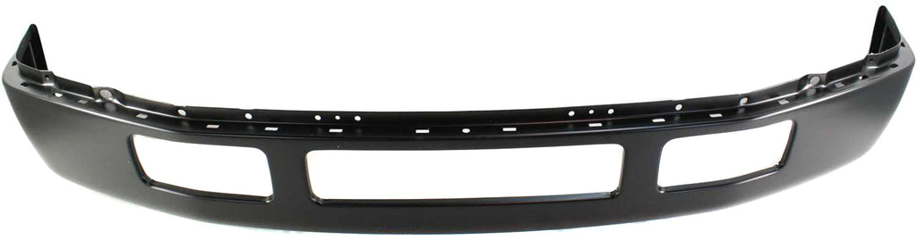 F-SERIES SUPER DUTY/EXCURSION 05-07 FRONT BUMPER, Black, w/o Fender Flare holes