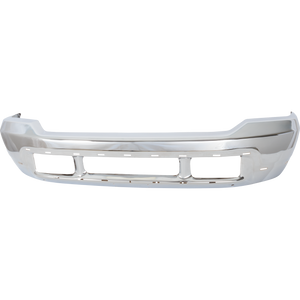 F-SERIES SUPER DUTY/EXCURSION 99-04 FRONT BUMPER, Chrome, w/ Holes for Lower Cover