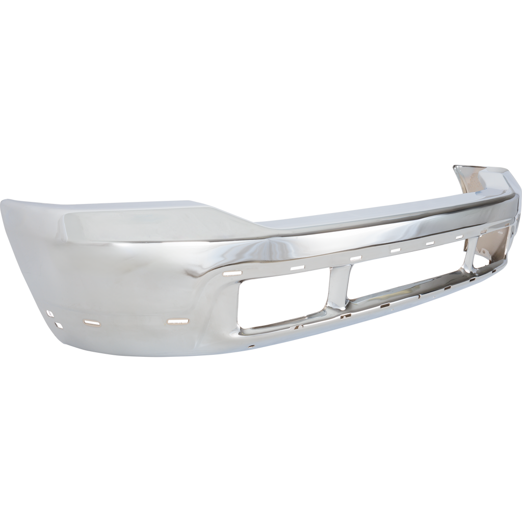 F-SERIES SUPER DUTY/EXCURSION 99-04 FRONT BUMPER, Chrome, w/ Holes for Lower Cover