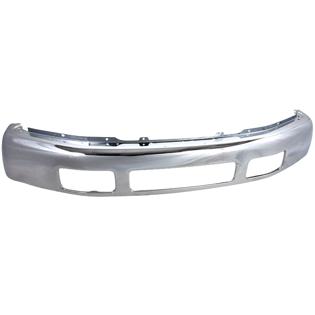 F-SERIES SUPER DUTY/EXCURSION 05-07 FRONT BUMPER, Chrome, w/o Fender Flare holes