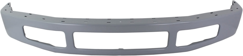 F-250 SUPER DUTY/F-350 SUPER DUTY 08-10 FRONT BUMPER, Paint to Match, Steel, w/o Side Moulding Hole, w/ Moulding Pad Holes