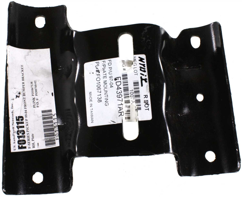 F-SERIES 99-04 FRONT BUMPER BRACKET RH, Plate
