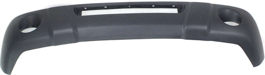 RANGER 02-03 FRONT LOWER VALANCE, Panel, Textured, w/ FX4 Off-Road Package, w/ Fog Light Holes