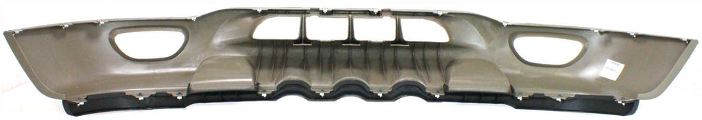 EXPEDITION 99-02/F-150 99-03 FRONT LOWER VALANCE, Panel, Plastic, Painted Beige, w/ Fog Light Holes, w/o Tow Hook Holes