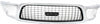 EXPEDITION 99-99 GRILLE, ABS Plastic, Chrome Shell/Painted Gray Insert, XLT Model