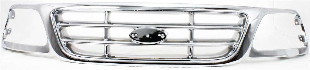 F-150 99-03/F-250 99-99/F-150 HERITAGE GRILLE, Cross Bar Insert, Chrome