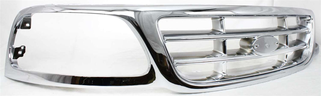 F-150 99-03/F-250 99-99/F-150 HERITAGE GRILLE, Cross Bar Insert, Chrome