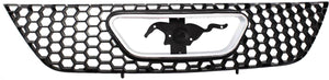 MUSTANG 99-04 GRILLE, Textured Black Shell and Insert, w/o Emblem