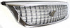 WINDSTAR 01-03 GRILLE, Plastic, Chrome Shell/Painted Black Insert, Exc Limited Model