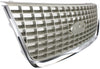 EXPEDITION 03-06 GRILLE, Chrome Shell/Painted Silver Insert, w/o Monochromatic Pkg, Eddie Bauer Model