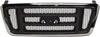 F-150 04-04 GRILLE, Horizontal Bar, Honeycomb Insert, Chrome Shell/Dark Gray Insert, XL Model