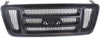 F-150 05-08 GRILLE, XL Model, Black Shell and H-Bar Insert