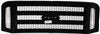 F-SERIES SUPER DUTY 05-07 GRILLE, Honeycomb Insert, Painted Black Shell and Insert, w/o Chrome Pkg