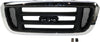 RANGER 04-05 GRILLE, Horizontal Bar Insert, Chrome Shell/Painted Black Insert, 2WD, XL/XLT/Edge/Tremor Models