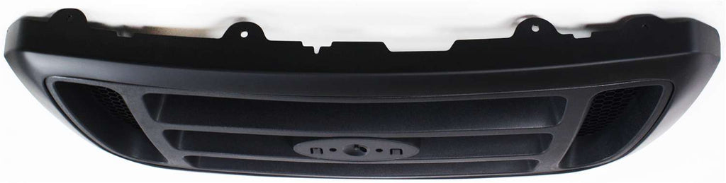 RANGER 04-05 GRILLE, Horizontal Bar Insert, Painted Black Shell and Insert, 2WD, XL/XLT/Edge/Tremor Models